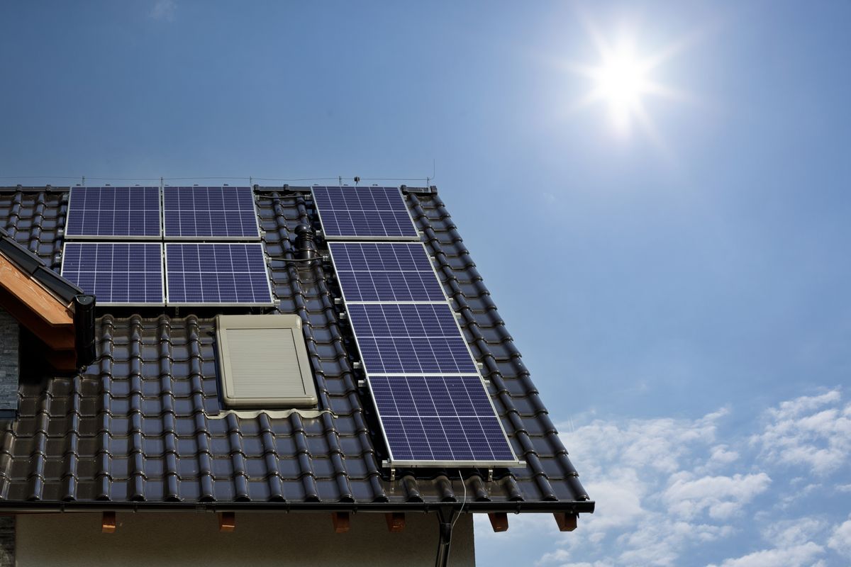 pannelli solari tetto energia